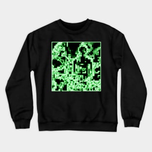 Neon abstract Crewneck Sweatshirt